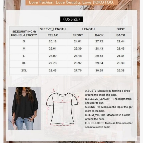 Lovely black blouse - Picture 3 of 5